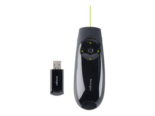 KENSINGTON Presenter Expert Wireless kursori juhtimine ja roheline laserpointer