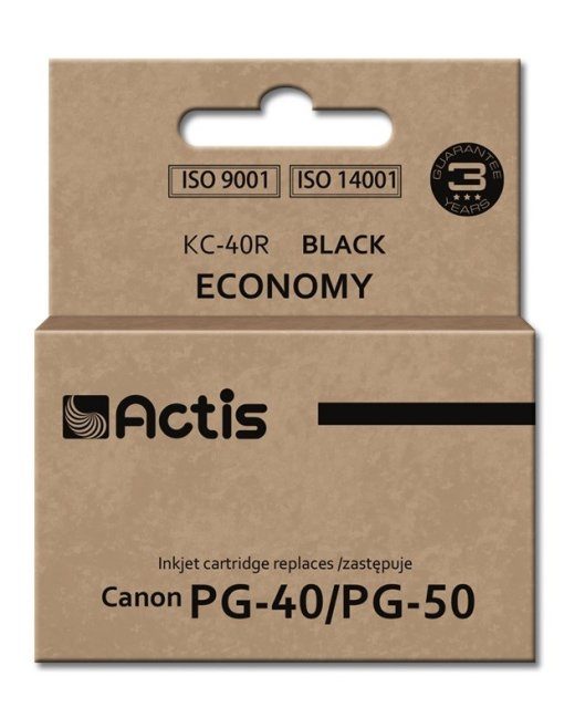 Actis KC-40R Tint (asendus Canon PG-40/PG-50; Standard; 25 ml; must)
