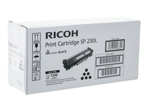 Ricoh SP 230L must 1200-leheküljeline toner 408295