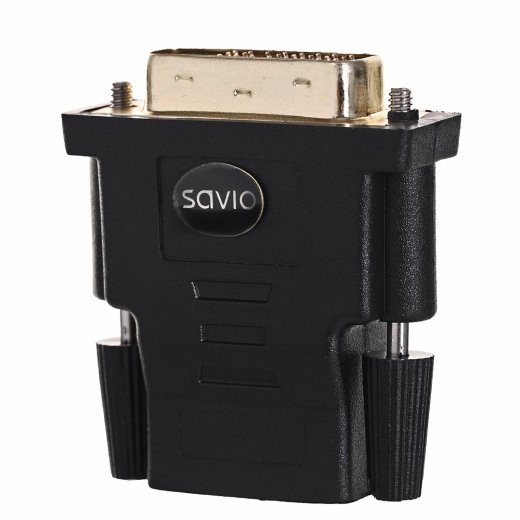 Savio CL-21 DVI HDMI must kaabel soomusmuutja