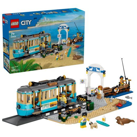 LEGO CITY 60506 klasikinis paplūdimio tramvajus