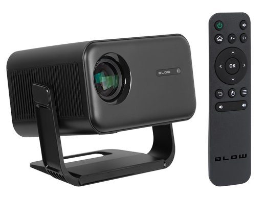 BLOW Kaasaskantav FullHD Android TV Projektor, Must