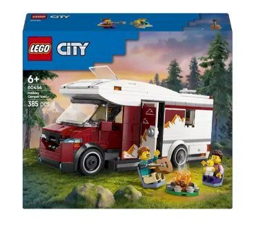 LEGO City 60454 City atostogų nuotykio namelio automobilio konstruktorius