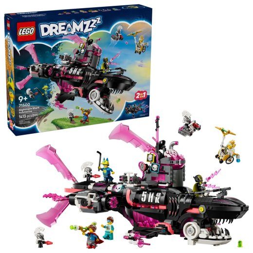 LEGO DREAMZZZ 71500 Koletise šarvide allveelaev