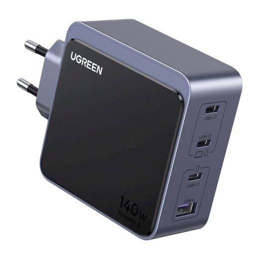 Ugreen X570 Nexode S laadija USB-A + 3x USB-C 140W