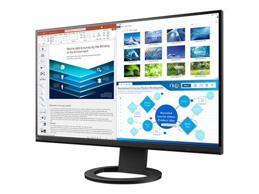EIZO FlexScan EV2720S-BK 27 IPS 2K HDMI DisplayPort USB-C Monitor