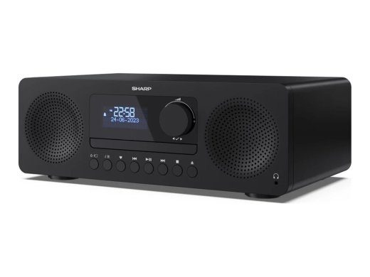 Sharp TOKYO DAB+ Kõik-ühes Hi-Fi süsteem XL-B720D(BK) AUX sisse Bluetooth CD-mängija FM-raadio