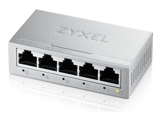 Zyxel GS-100 seeria GS-105B 5-portiline Gigabit Ethernet lüliti