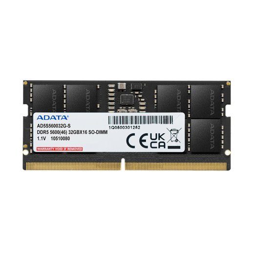 ADATA Premier 16 DDR5 262-pin SO-DIMM ECC memory module