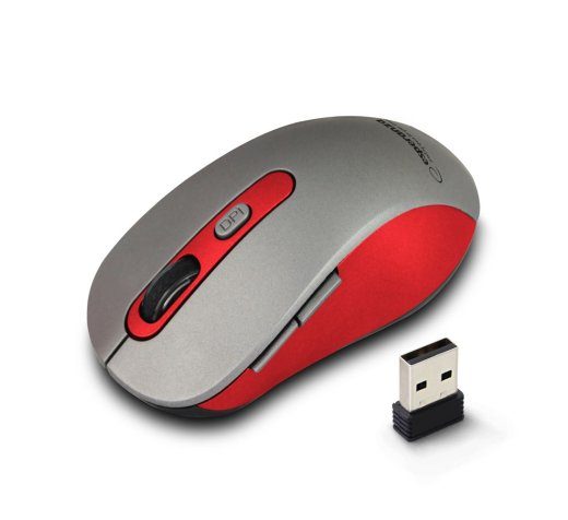 Esperanza EM131R RF Wireless Optical 1600 DPI hiir