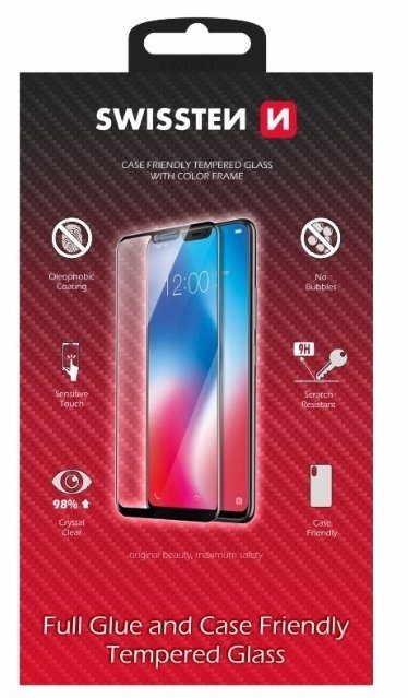 Swissten täispind karastatud klaas Apple iPhone 11 Pro must