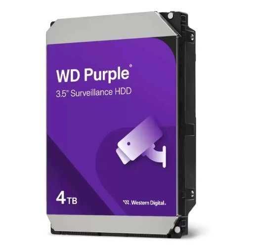 WD Purple 4TB SATA HDD 3.5inch internal 128MB Cache