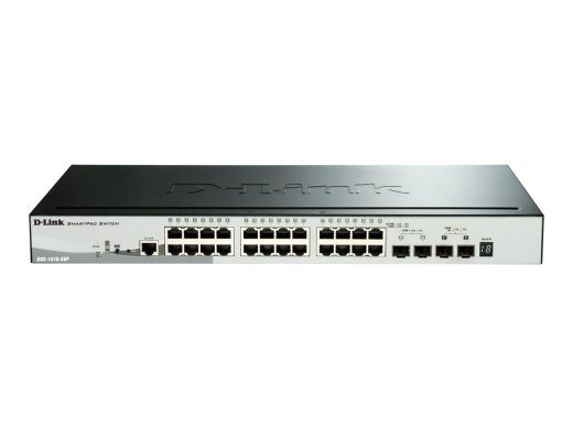 D-Link DGS 1510-28P 28-portiline Gigabit PoE+ vaher