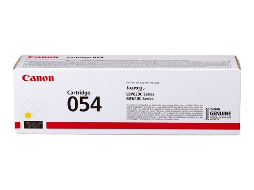Canon 054 H kollane 2300-lehekülje toner 3025C002