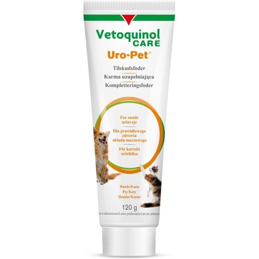 VETOQUINOL Uro-Pet - urine happeldav pasta koertele ja kassidele – 120g