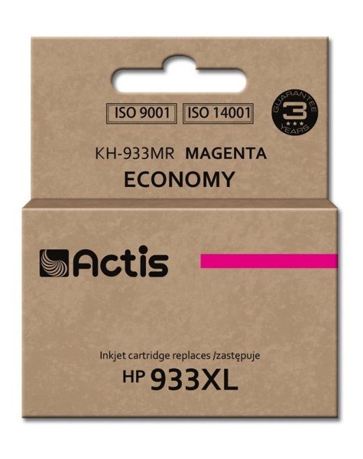 Actis KH-933MR tint (asendus HP 933XL CN055AE jaoks; Standard; 13 ml; magenta)