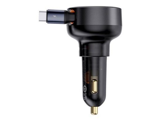 Baseus Enjoyment Pro Autolaadimislaaduja Adapter 60Watt 2xUSB-C
