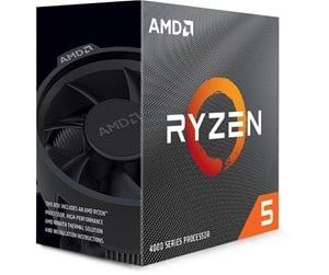 AMD Ryzen 5 4500 CPU - 6 tuuma 3.6 GHz - AM4 pesa - karastatud