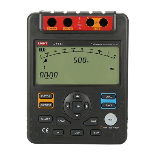 Uni-T UT512 kõrge pinge isolatsioonitakistuse tester
