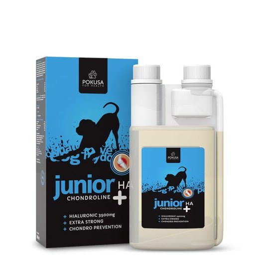 POKUSA ChondroLine + HA Junior Dog Supplements - 500ml