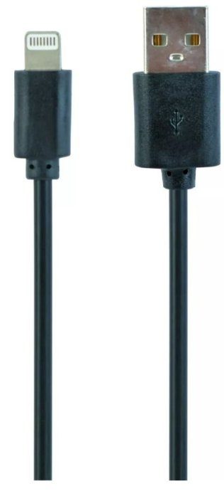 Gembird CC-USB2-AMLM-10 USB-A kuni Apple Lightning kaabel 3m / must