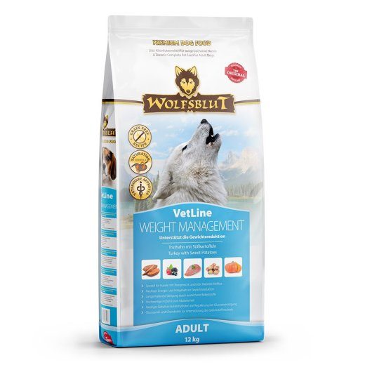 WOLFSBLUT VetLine Weight Management Turkey - kuivkoeratoit - 12kg