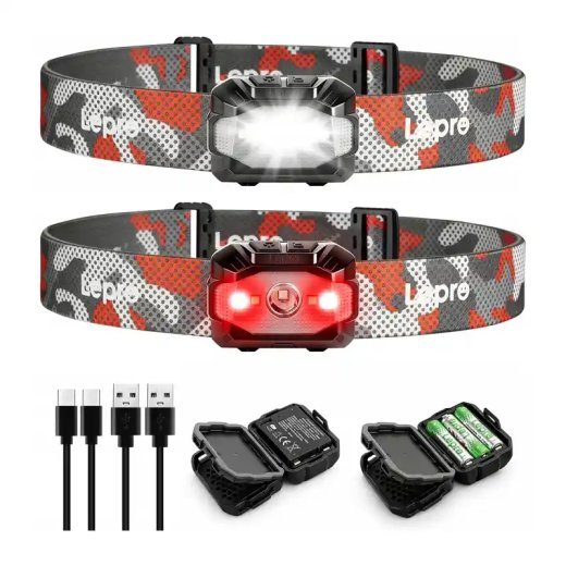 LEPRO 320023-2- USB päikelamp, 2 tükkiga pakk