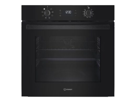 INDESIT Oven IO K55C B 71 L Electric Catalytic Electronic Height 59.5 cm Width 59.5 cm Black
