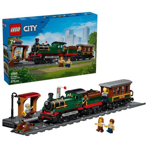 LEGO CITY 60511 senas garinių traukinių