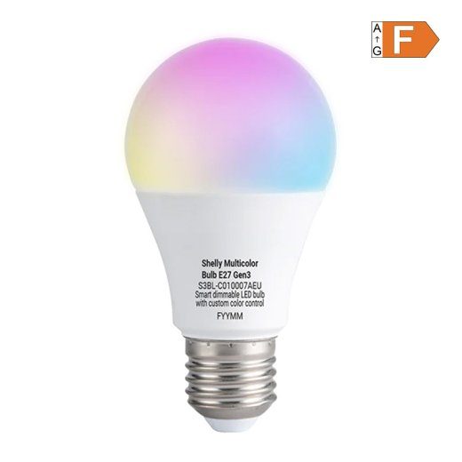 SHELLY Multicolor Bulb Gen3 E27 LED-pirn