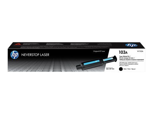 HP 103A must 2500-lehekülje reserveeritud toonerpatarei W1103A