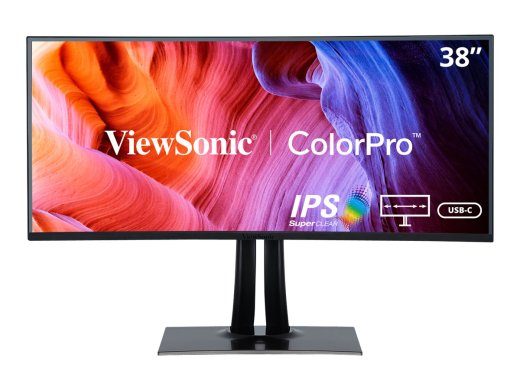 ViewSonic ColorPro VP3881a 38-tolline UltraWide 3840 x 1600 IPS Monitor HDMI, DisplayPort, USB-C, 60Hz