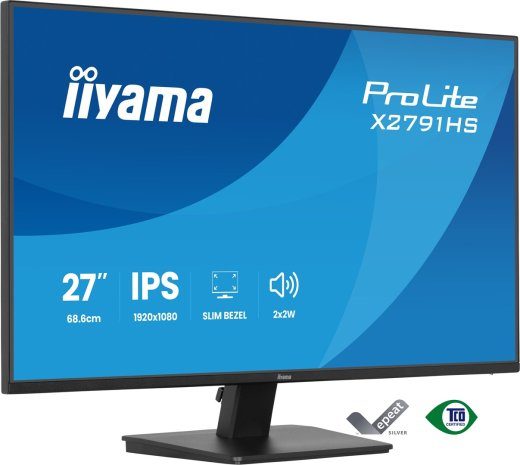 iiyama ProLite X2791HS-B1 27-tolline Full HD LED must monitor