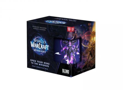 Heat Reveal Mug Good Loot World of Warcraft - Midnight 480 ml Blue