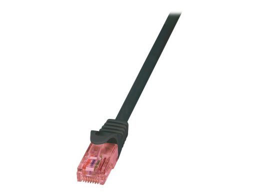 LogiLink PrimeLine CAT 6a SFTP 3m Patch kaabel Must