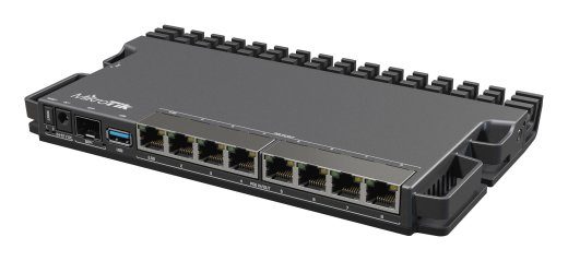 Mikrotik RB5009UG+S+IN router przewodowy 2,5 Gigabit Ethernet Black