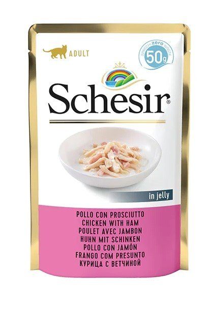 SCHESIR tarjettes Kanaliha sinkidega - märgkassitoit - 50 g