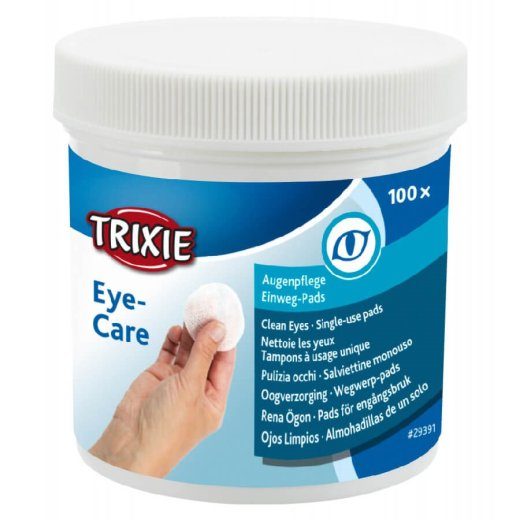 TRIXIE Eye Care silmarätikud - 100 tk.
