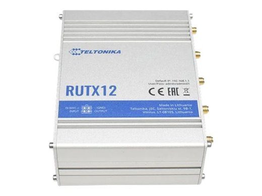 Teltonika RUTX122 Dual LTE Cat 6 Router (RUTX12200000) Teltonika