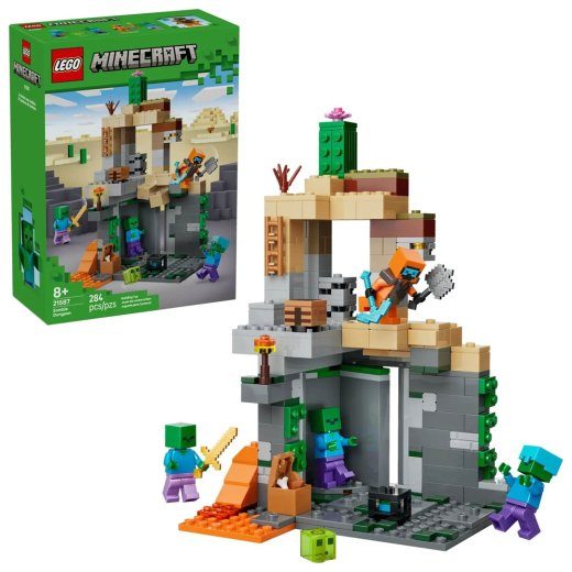 LEGO Minecraft 21587 Zombi koopateose komplekt