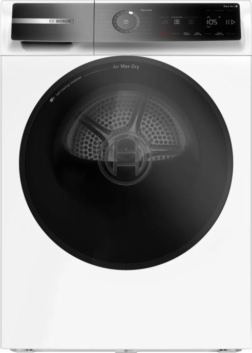 Bosch Series 8 WRB247C40 vaba asetusega rätikuivati, eestlaadimine, 9 kg, valge
