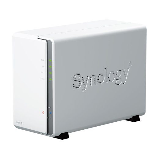 Synology Tower NAS DS223j kuni 2 HDD/SSD Realtek RTD1619B Protsessori sagedus 1.7 GHz 1 DDR4