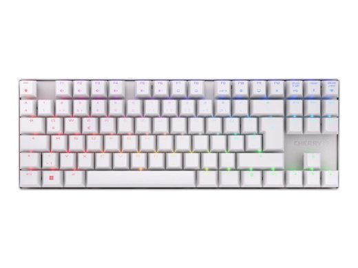 CHERRY MX 8.2 mehaaniline RGB/16 miljonit värvi juhtmevaba juhtmega saksa klaviatuur