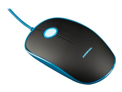 ModeCom MC-M111 Optiline Juhtmega Must Sinine
