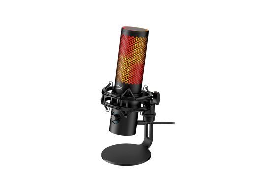 HyperX QuadCast 2 S mikrofono kabelis -8dBFS dvipusis stereo kardioidinis visakryptis juodas