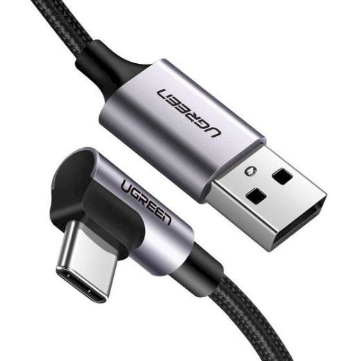 UGREEN 50942 USB Kabelis USB 2.0 USB-A į USB-C 2 m / juodas