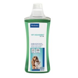 Virbac Vet Aquadent FR3SH - 500ml dental solution for oral hygiene for dogs and cats