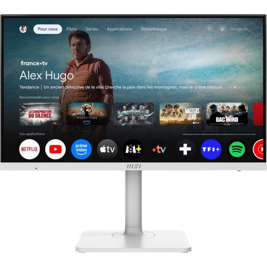 LCD monitorius MSI 27" 3840 x 2160 pixelių 4K Ultra HD natūralus aspekto santykis 16:9 MODERNMD272UPSW