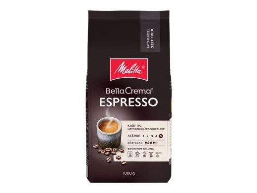 Melitta Espresso BellaCrema Coffee Beans 1kg