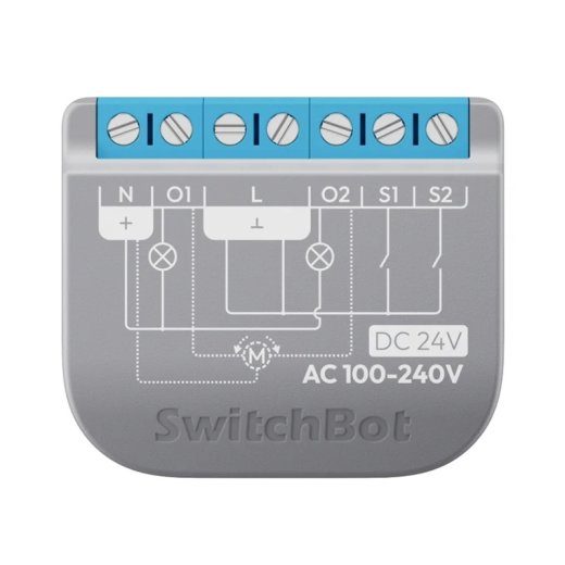 SwitchBot Relay Switch 2PM intelligentne kahetahuline lüliti